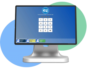 EZ Dine Login Screen